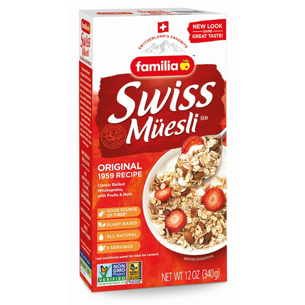 Familia Original Recipe Swiss Muesli · Avena y hot cakes · 340 g