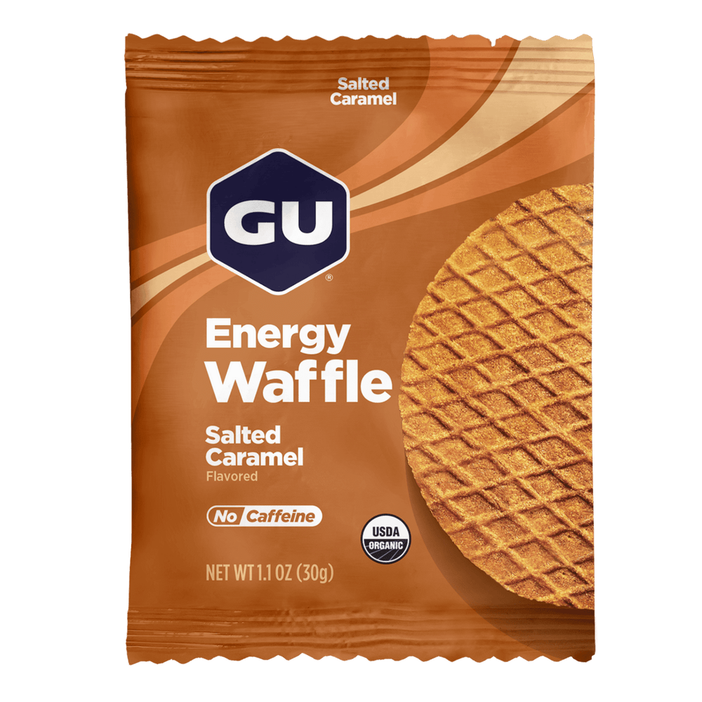 GU Energy Waffle Organic Performance Fuel Salted Caramel · Cereal