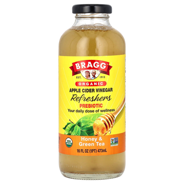 Bragg Drink Apple Cider Vinegar Vinegar & Honey · Bebida · 473 ml · botella