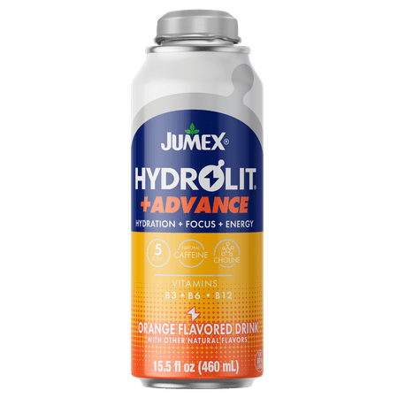Jumex Hydrolit+Advance Orange Energy & Hydration · Bebida energética · 458 ml