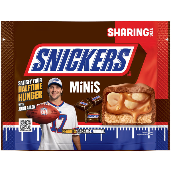 Snickers Original Mini Football Chocolate Sharing · Caramelos · 275 g · bolsa