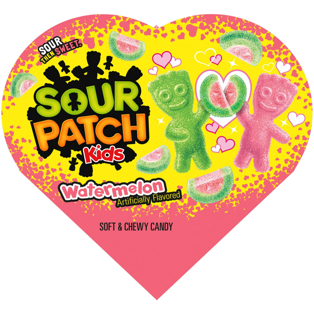 SOUR PATCH KIDS Watermelon Soft & Valentines Day · Bebida · 96 g · caja