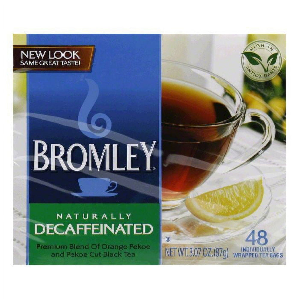 Bromley Decaffeinated Tea Orange Pekoe & Pekoe · Té · 48 pzas