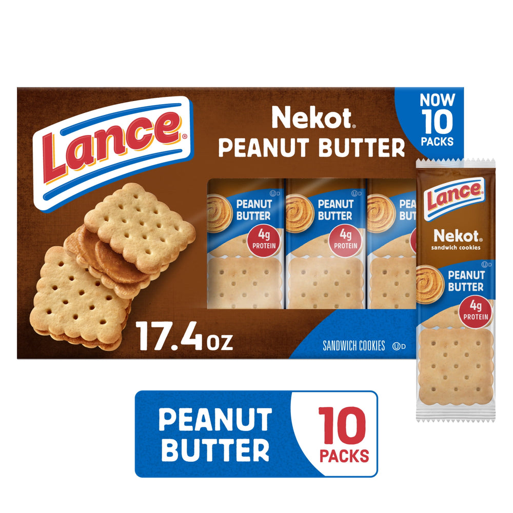 Lance Nekot Peanut Butter · Galletas