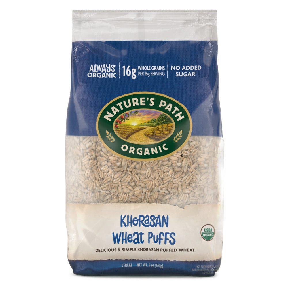Nature's Path Organic Khorasan Wheat Puffs · Cereal · 170 g · bolsa