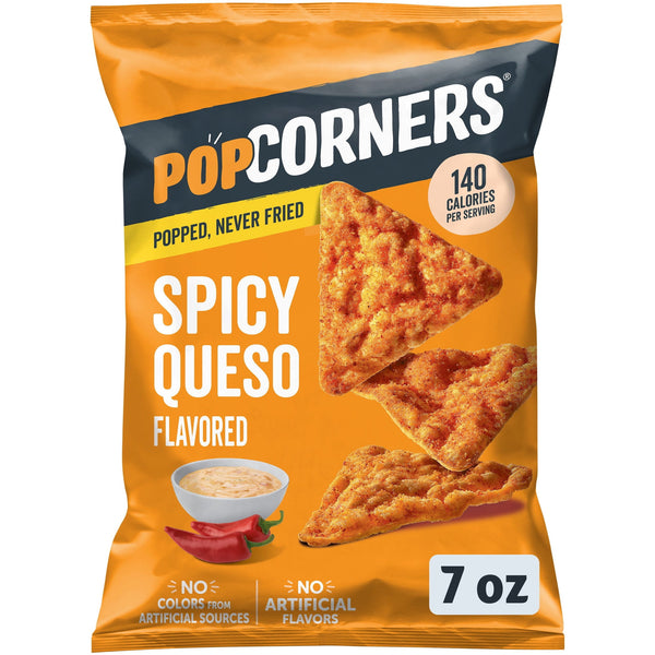 PopCorners Spicy Queso · Palomitas · 198 g · bolsa