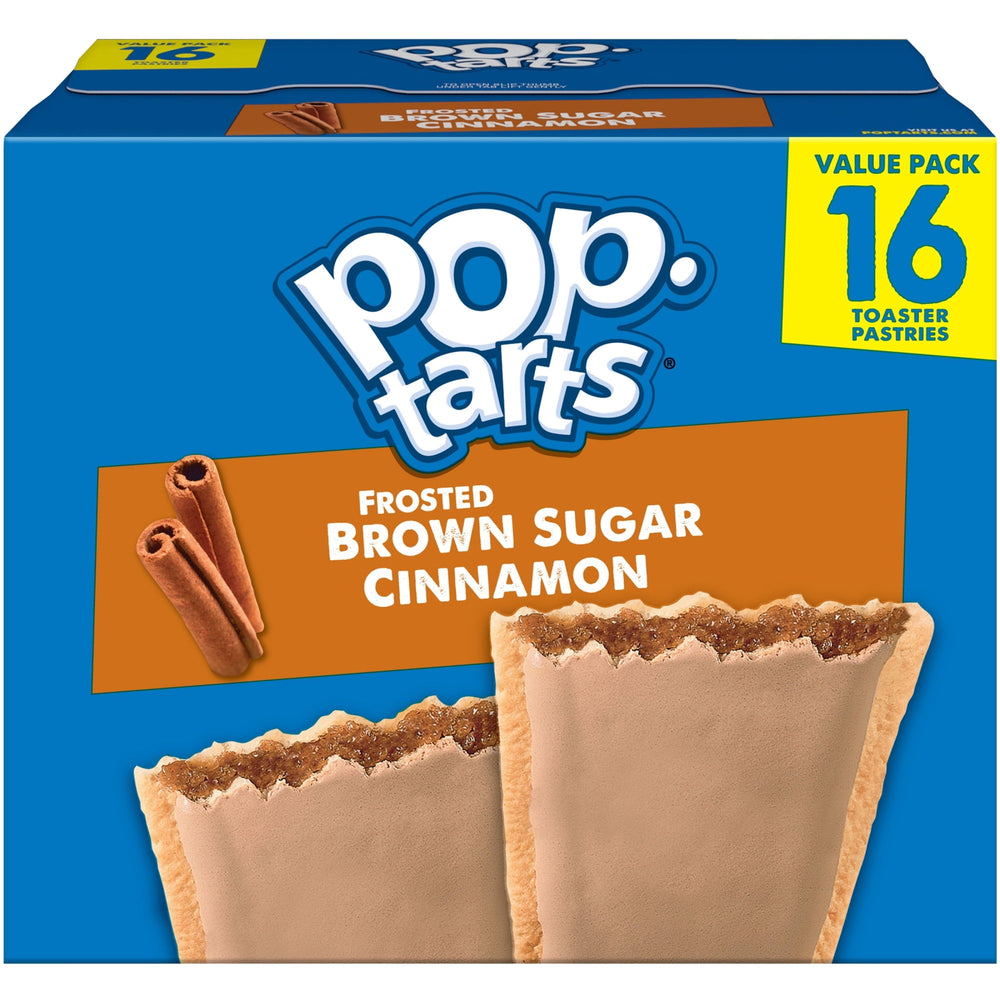 Pop-Tarts Frosted Brown Sugar Cinnamon · Pastelitos · 16 pzas