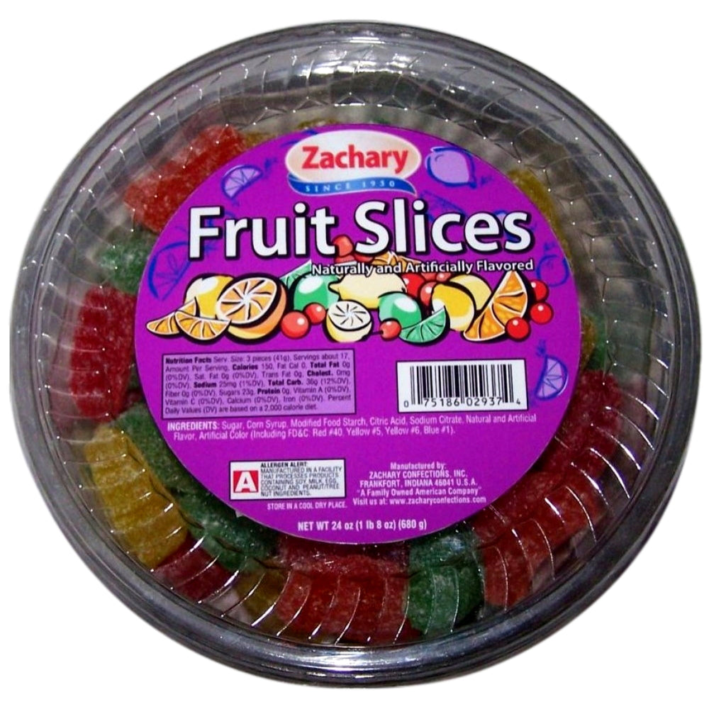 Zachary Fruit Slices · Gomitas · 680 g