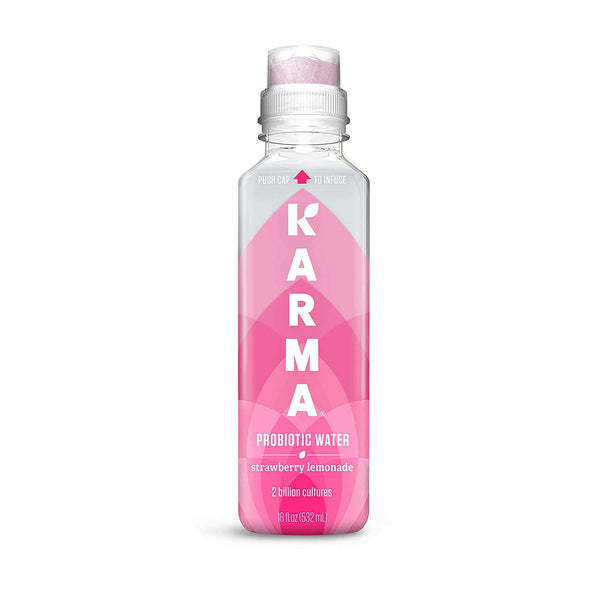 Karma Probiotic Water Strawberry Lemonade · Bebida · 532 ml · botella