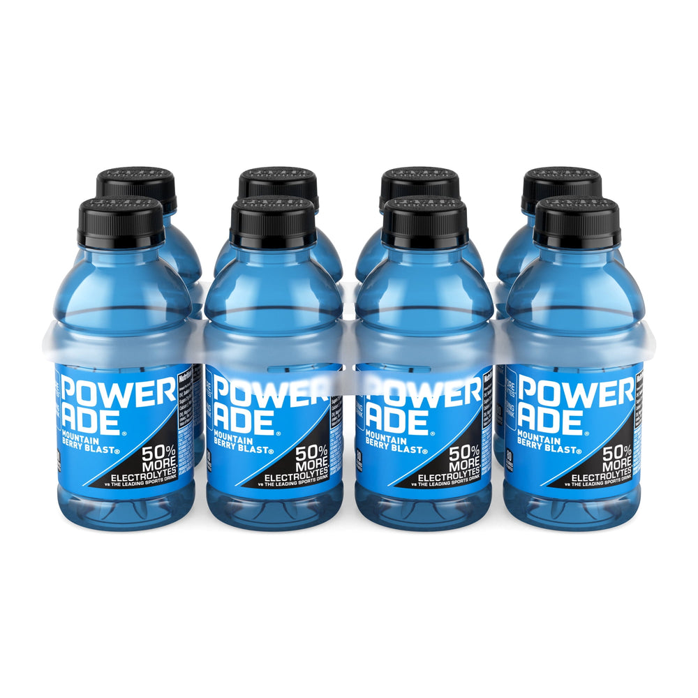 POWERADE Mountain Berry Blast · Bebida · 8 botellas de 355 ml