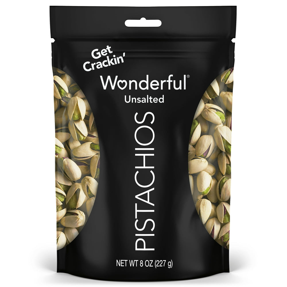 Wonderful Pistachios In-Shell Unsalted Nuts · Nueces · 227 g · bolsa