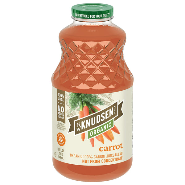 R.W. Knudsen Family Organic Carrot Juice · Bebida · 907 g · botella