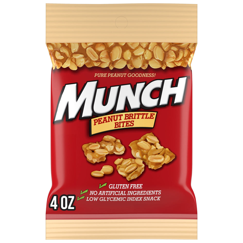 Munch Peanut Brittle · Nueces · 113 g · bolsa
