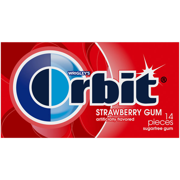 Orbit Strawberry Single Sugar Free · Chicles y mentas