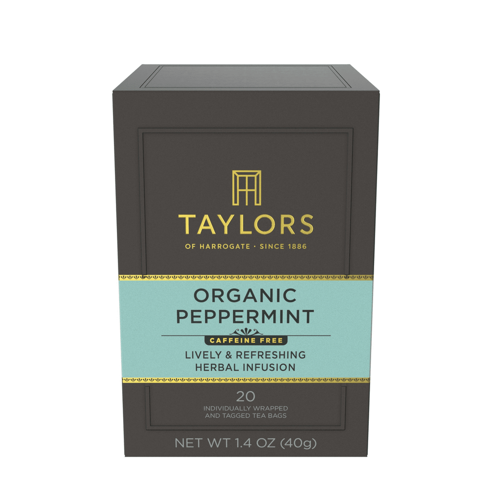 Taylors of Harrogate Organic Peppermint Herbal Tea 20 · Té
