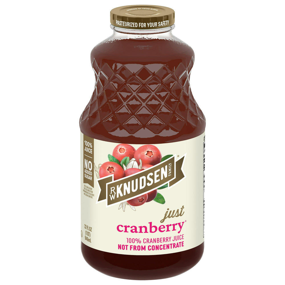 R.W. Knudsen Family Just Cranberry Juice 100% Juice · Bebida · 907 g · botella
