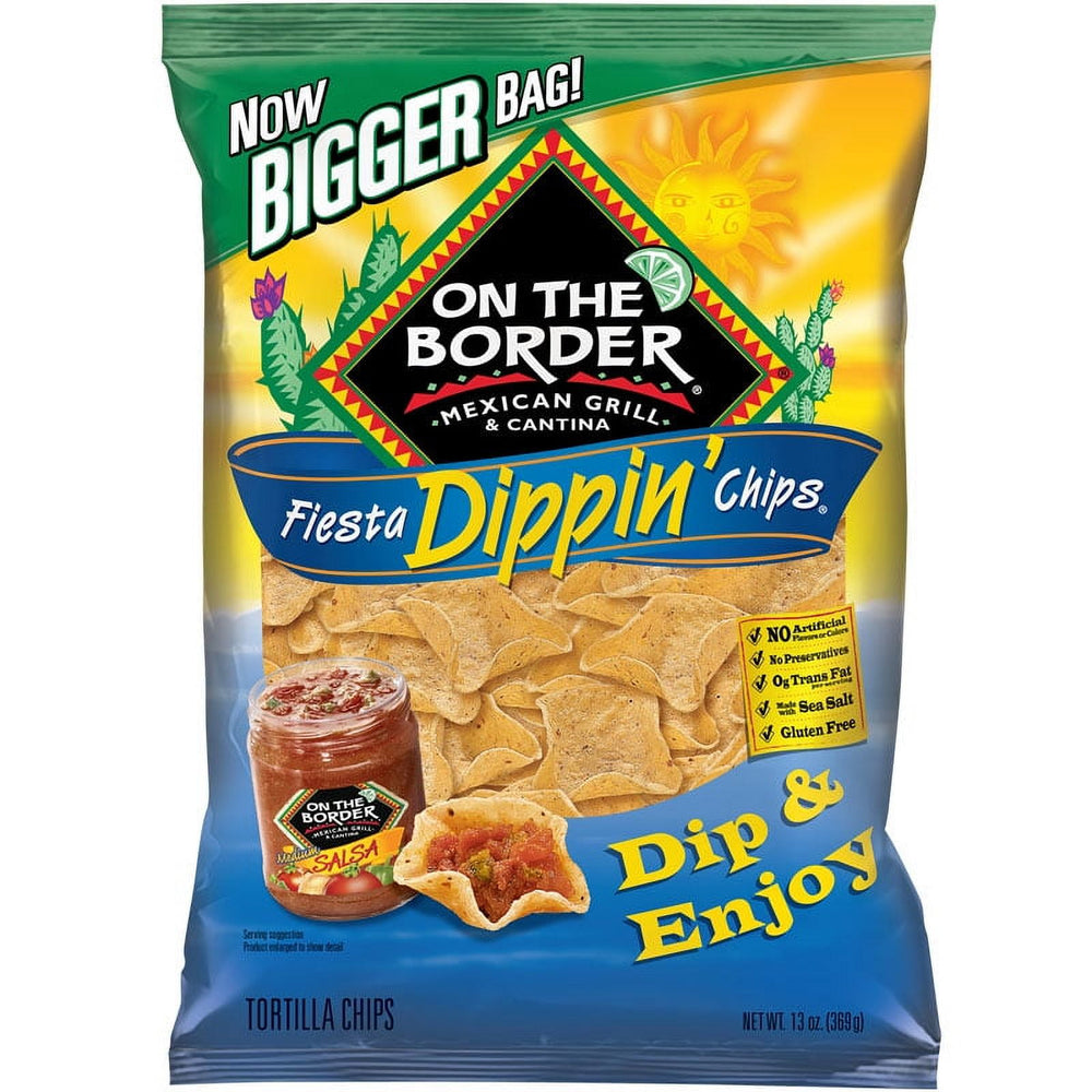 On The Border Fiesta Dippin' · Totopos · 369 g