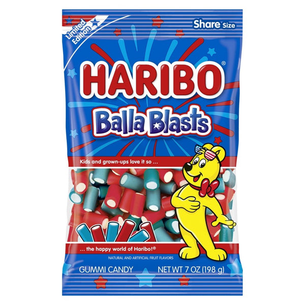 HARIBO Balla Blasts · Gomitas · 198 g · bolsa · tamaño para compartir