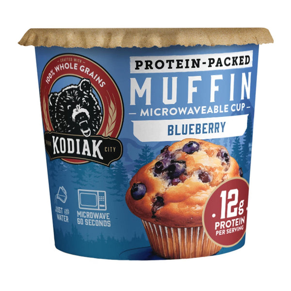 Kodiak Power Cup Blueberry Muffin · Muffin para microondas · 65 g · vaso
