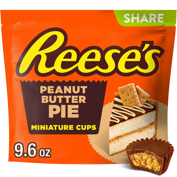 Reese's Miniatures Peanut Butter Pie Peanut Butter Cups · Caramelos · 272 g · vasos