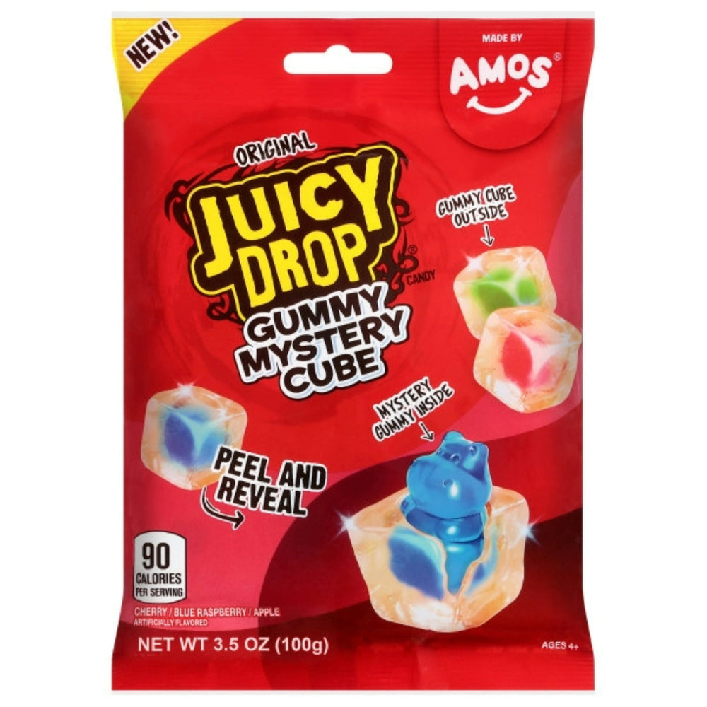 Juicy Drop Gummy Mystery Cube Original · Gomitas · 99 g · bolsa
