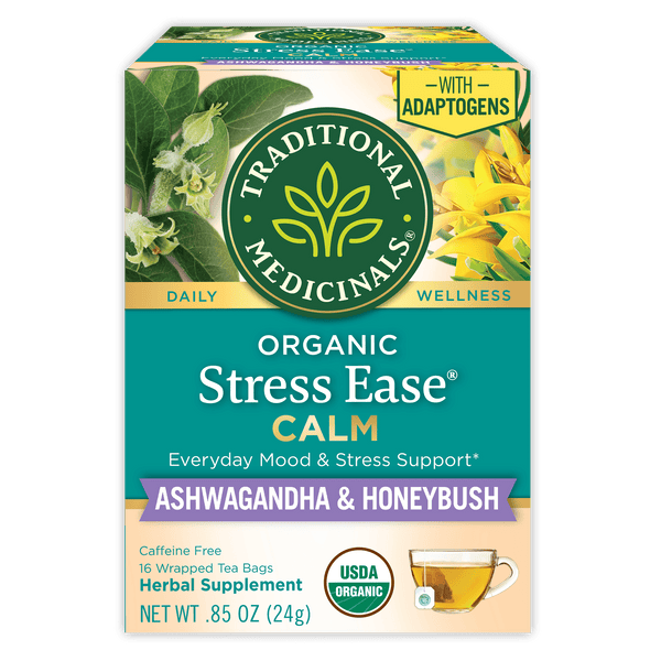 Traditional Medicinals Tea Organic Stress Ease Calm · Té · 16 pzas