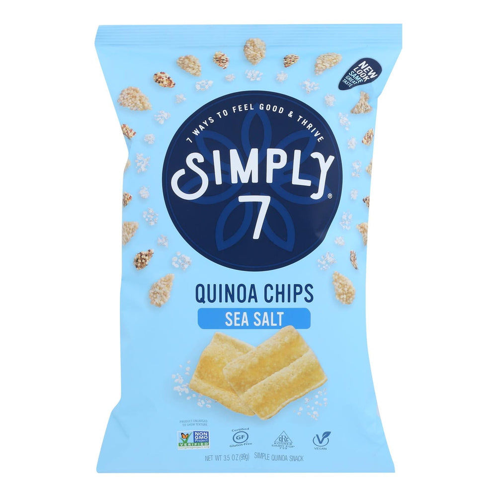 SIMPLY7 QUINOA SEA SALT · Papas · 99 g