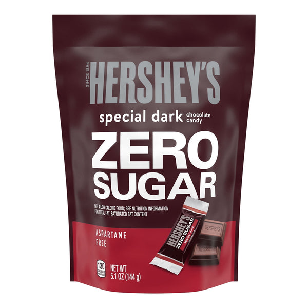 Hershey's Special Dark Chocolate Zero Sugar · Caramelos · 145 g · bolsa