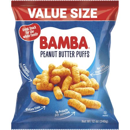 Bamba Peanut Butter Puffs · Nueces · 340 g