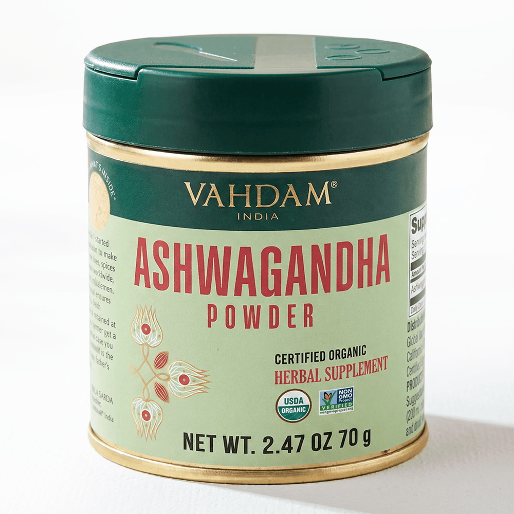 VAHDAM Organic Ashwagandha Root Powder · Té · 70 g