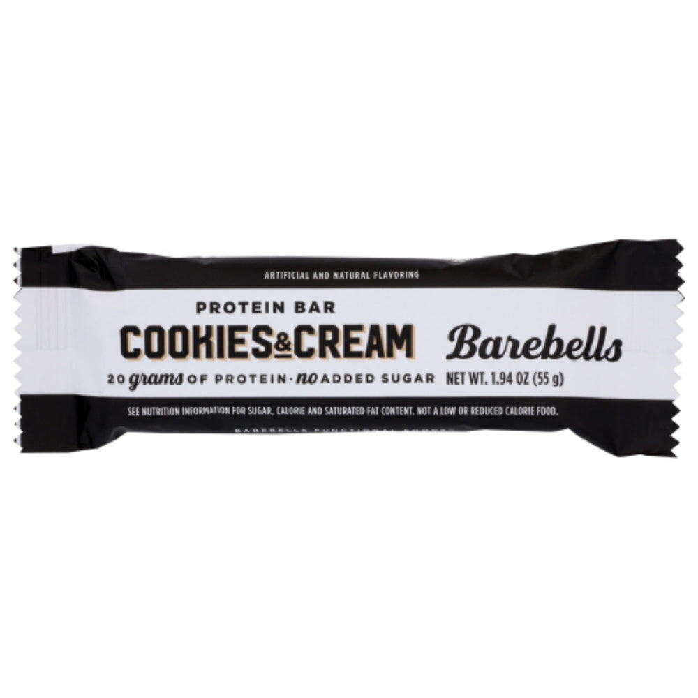 Barebells Cookies & Cream · Barra de proteína · 55 g