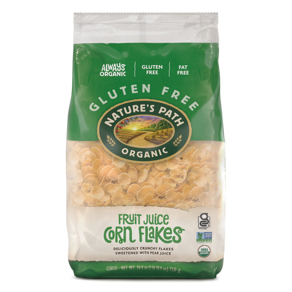 Nature's Path Organic Fruit Juice Sweetened Corn Flakes · Cereal · 748 g · bolsa