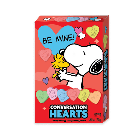 Conversation Hearts Box Assorted Gluten Free · Nueces · 25 g · caja