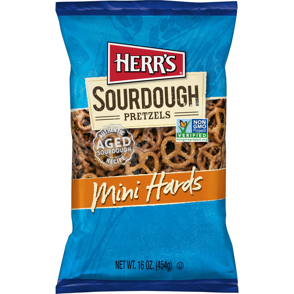 Herr's Mini Hards Sourdough · Pretzels · 454 g