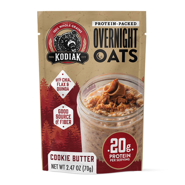 Kodiak Protein-Packed Cookie Butter Overnight Oats · Galletas · 70 g