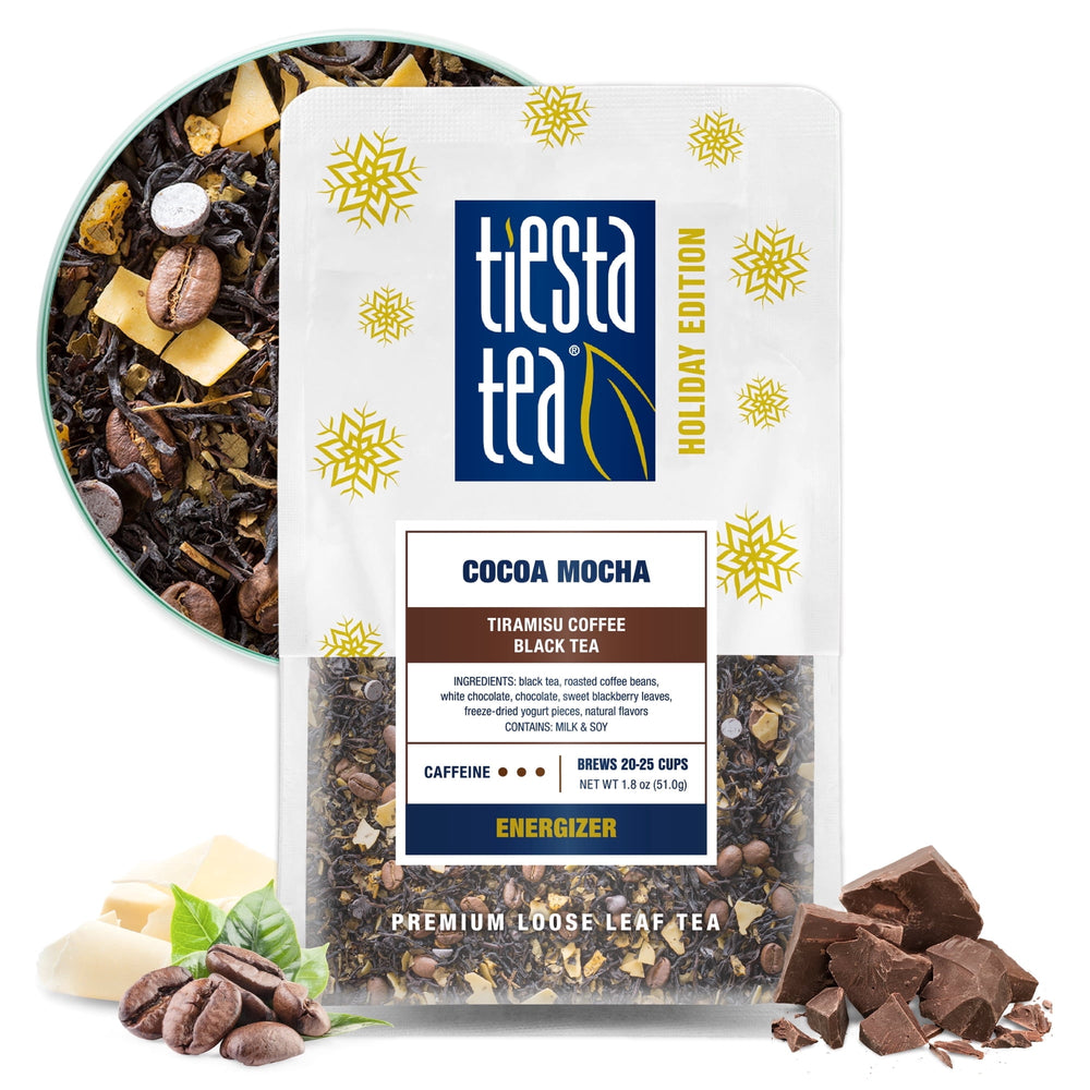 Tiesta Tea - Cocoa Mocha Energizer Loose Leaf Black Tea · Té · 51 g · sobre