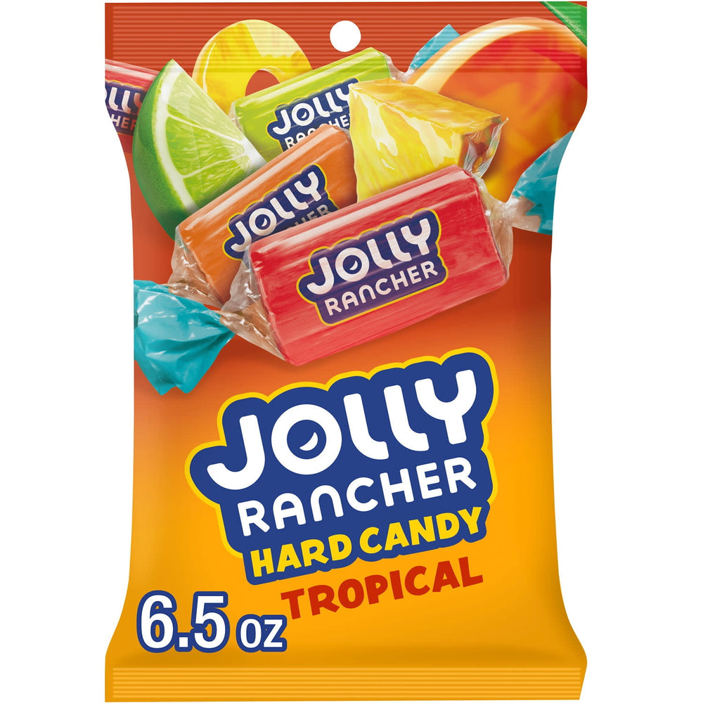 Jolly Rancher Tropical Fruit · Caramelos · 184 g · bolsa