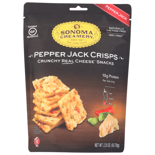Sonoma Creamery Pepper Jack Crisps · Café y cremas · 64 g