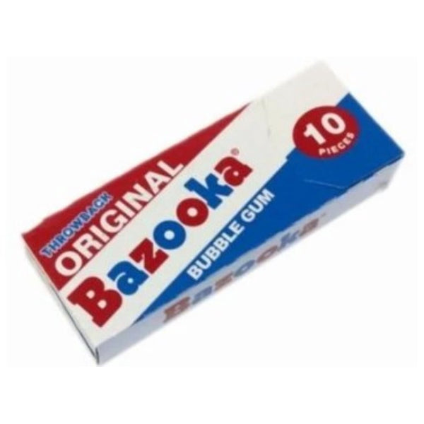 Bazooka Original & Blue Razz · Chicles y mentas · 10 pzas