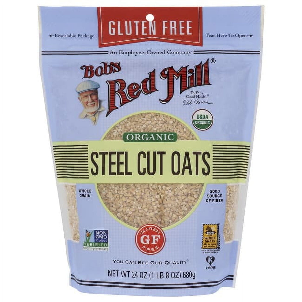 Bob's Red Mill Organic Steel Cut Oats Gluten Free · Cereal · 680 g
