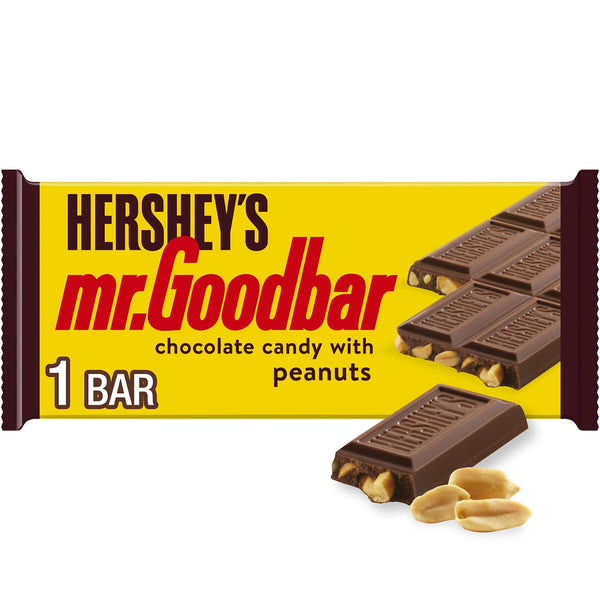 Hershey's Mr. Goodbar Chocolate with Full Size Bar · Caramelos · 50 g