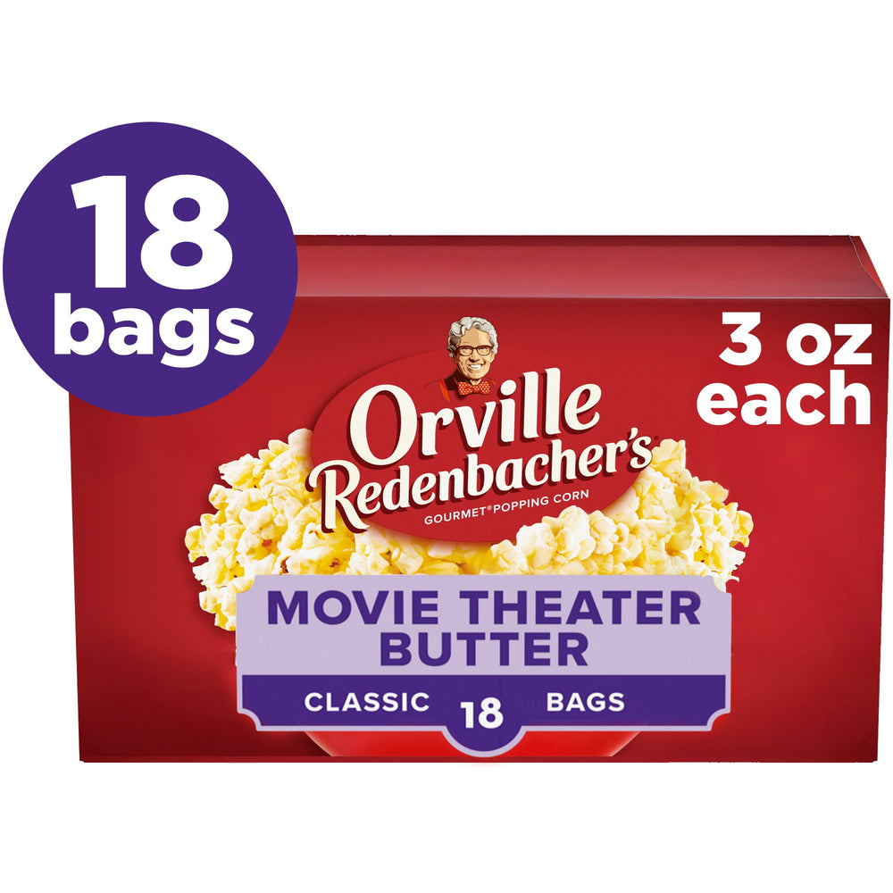 Orville Redenbacher’s Movie Theater Butter · Palomitas · 18 pzas de 85 g
