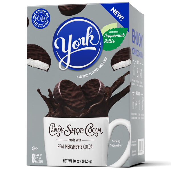 Shop Cocoa YORK Peppermint Pattie Cocoa Mix | Hot · Caramelos · 8 pzas de 35 g
