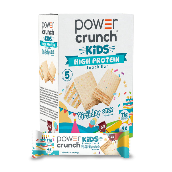 Power Crunch KIDS Birthday Cake · Pastelitos · 159 g