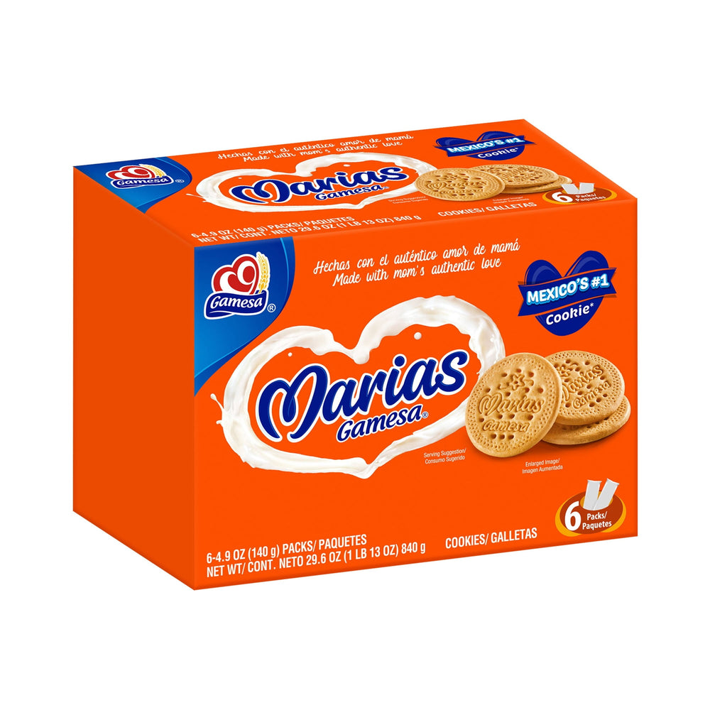 Gamesa Marias · Galletas · 6 pzas de 139 g