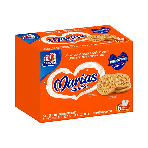 Gamesa Marias · Galletas · 6 pzas de 139 g