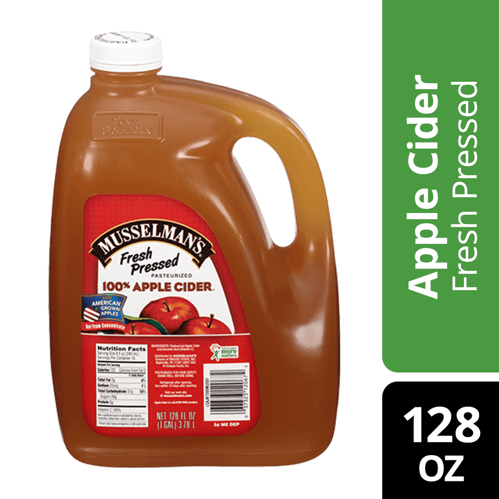 Musselman’s Fresh Pressed · Jugo de manzana · 3785 ml