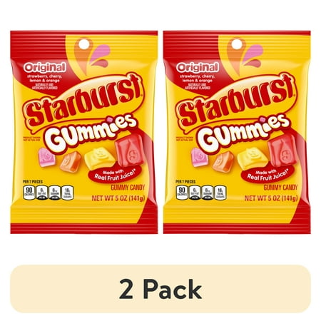 Starburst Original · Gomitas · 2 pack de 142 g