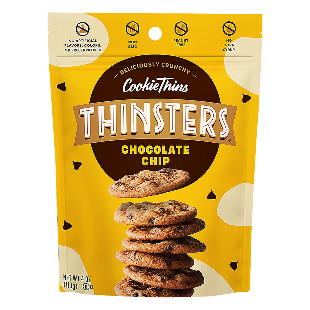 Thinsters Cookie Thins Chocolate Chip · Galletas · 113 g