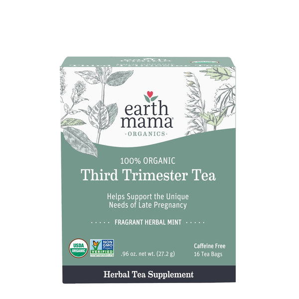 Earth Mama Organic Third Trimester Pregnancy Tea Herbal · Té